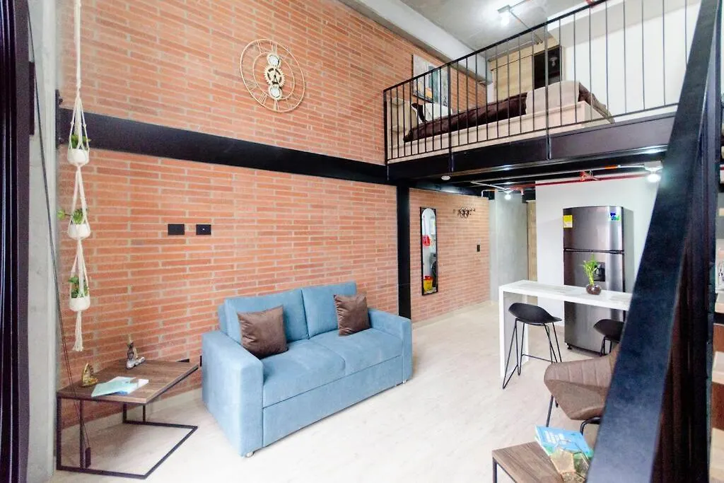 شقة Apartamento Tipo Loft ميديلين